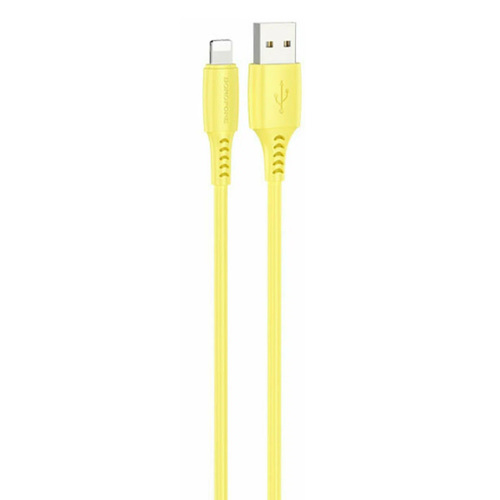 USB кабель Borofone BX40 Lightning Yellow фото 