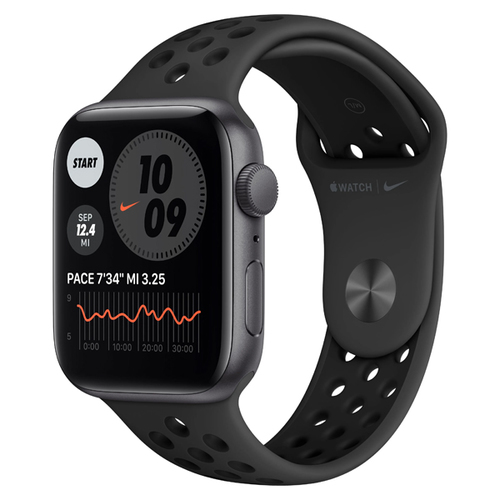 Умные часы Apple Watch Series 4 40mm A1977 Aluminum Case with Nike Sport Band Black фото 