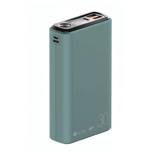 Внешний аккумулятор Olmio QS-30 30000mAh 22.5W QC3.0/PD LCD Murena фото 